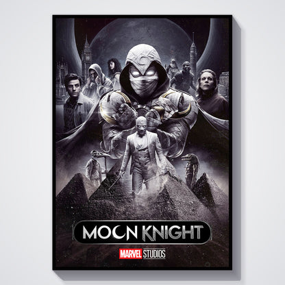 Flex Designs Poster Moon Knight Cover 11 x 17" Home Goods - TV Show 2022 TV Show Poster