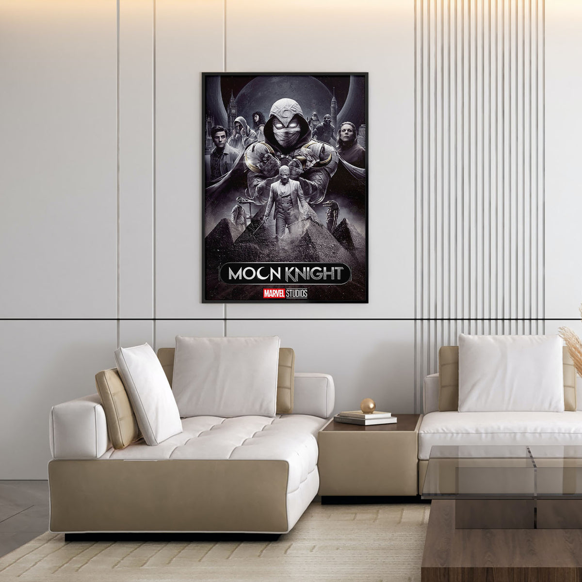 Flex Designs Poster Moon Knight Cover 11 x 17" Home Goods - TV Show 2022 TV Show Poster