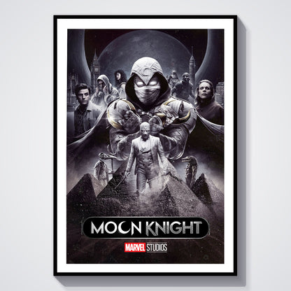 Flex Designs Poster Moon Knight Cover 5 x 7" Home Goods - TV Show 2022 TV Show Poster