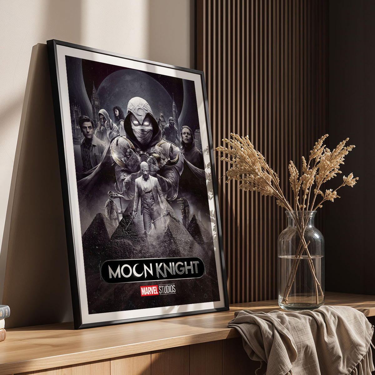 Flex Designs Poster Moon Knight Cover 11 x 17" Home Goods - TV Show 2022 TV Show Poster