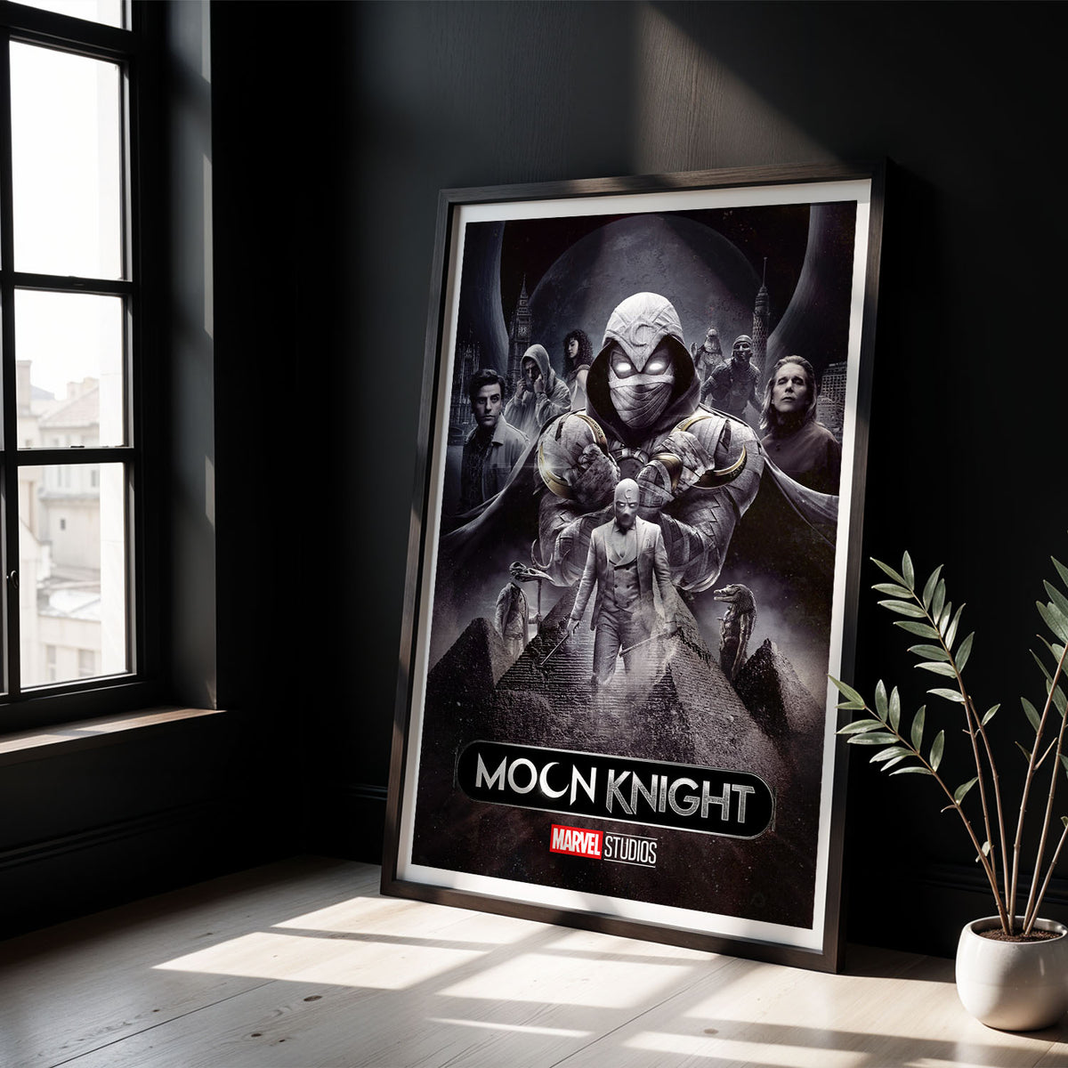 Flex Designs Poster Moon Knight Cover 5 x 7" Home Goods - TV Show 2022 TV Show Poster