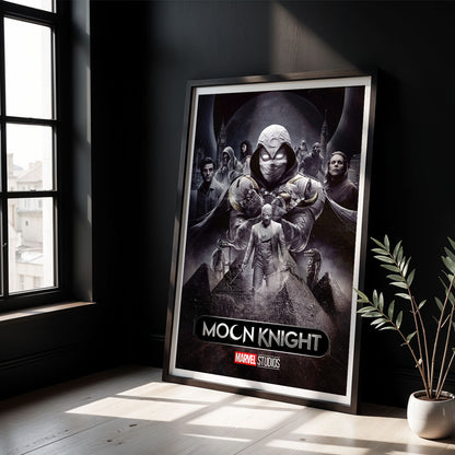 Flex Designs Poster Moon Knight Cover 5 x 7" Home Goods - TV Show 2022 TV Show Poster