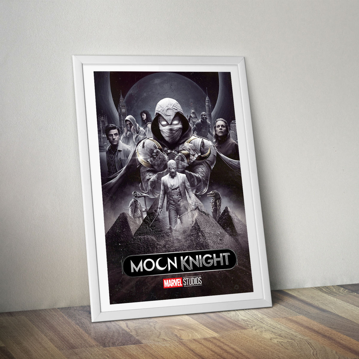 Flex Designs Poster Moon Knight Cover 5 x 7" Home Goods - TV Show 2022 TV Show Poster