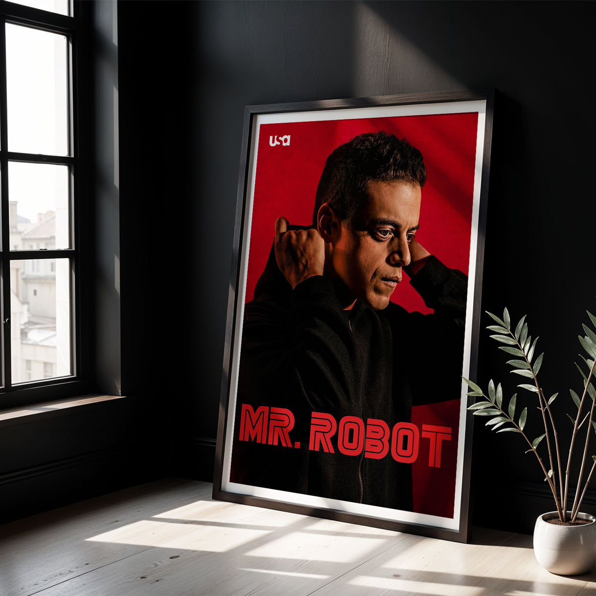 Flex Designs Poster Mr Robot 5 x 7" Home Goods - TV Show 2015 TV Show Poster