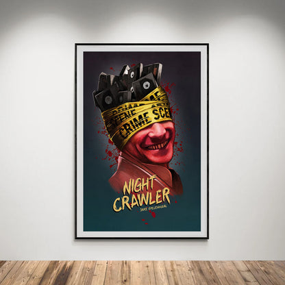 Flex Designs Poster Nightcrawler Minimalist 5 x 7" Home Goods - Movie 2014 Movie Poster