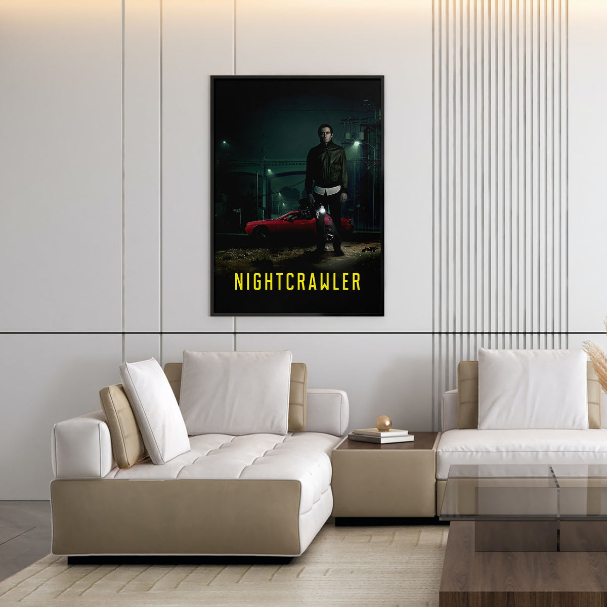 Flex Designs Poster Nightcrawler 11 x 17" Home Goods - Movie 2014 Movie Poster