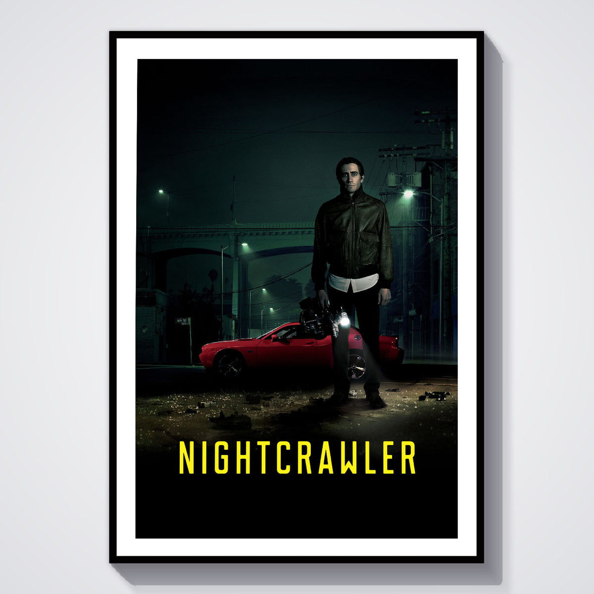 Flex Designs Poster Nightcrawler 5 x 7" Home Goods - Movie 2014 Movie Poster