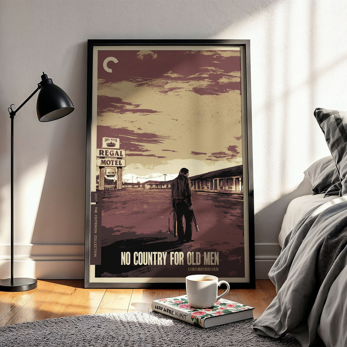 Flex Designs Poster No Country for Old Men Sketch 11 x 17" Home Goods - Movie 2007 Movie Poster