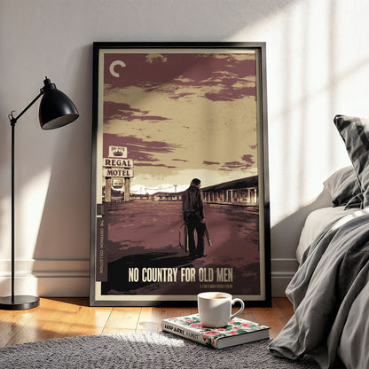 Flex Designs Poster No Country for Old Men Sketch 11 x 17" Home Goods - Movie 2007 Movie Poster