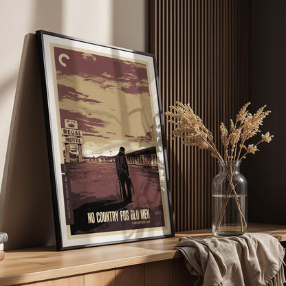 Flex Designs Poster No Country for Old Men Sketch 11 x 17" Home Goods - Movie 2007 Movie Poster