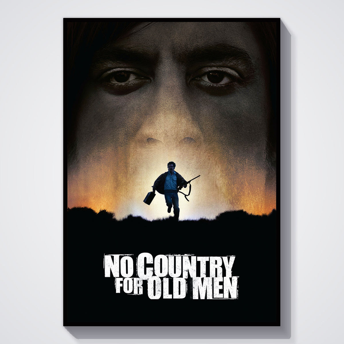 Flex Designs Poster No Country for Old Men 11 x 17" Home Goods - Movie 2007 Movie Poster