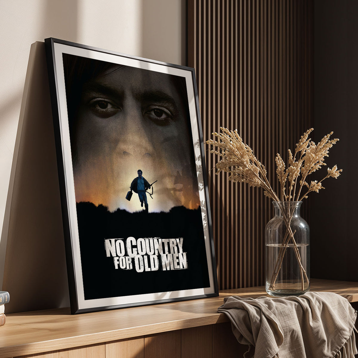 Flex Designs Poster No Country for Old Men 11 x 17" Home Goods - Movie 2007 Movie Poster