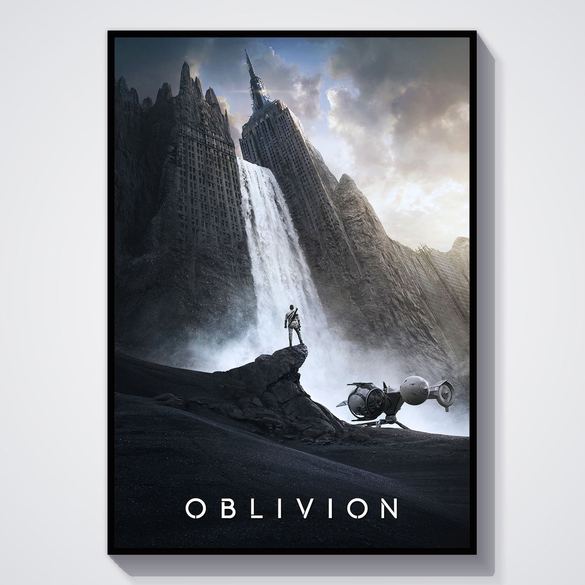 Flex Designs Poster Oblivion Theatrical 11 x 17" Home Goods - Movie 2013 Movie Poster