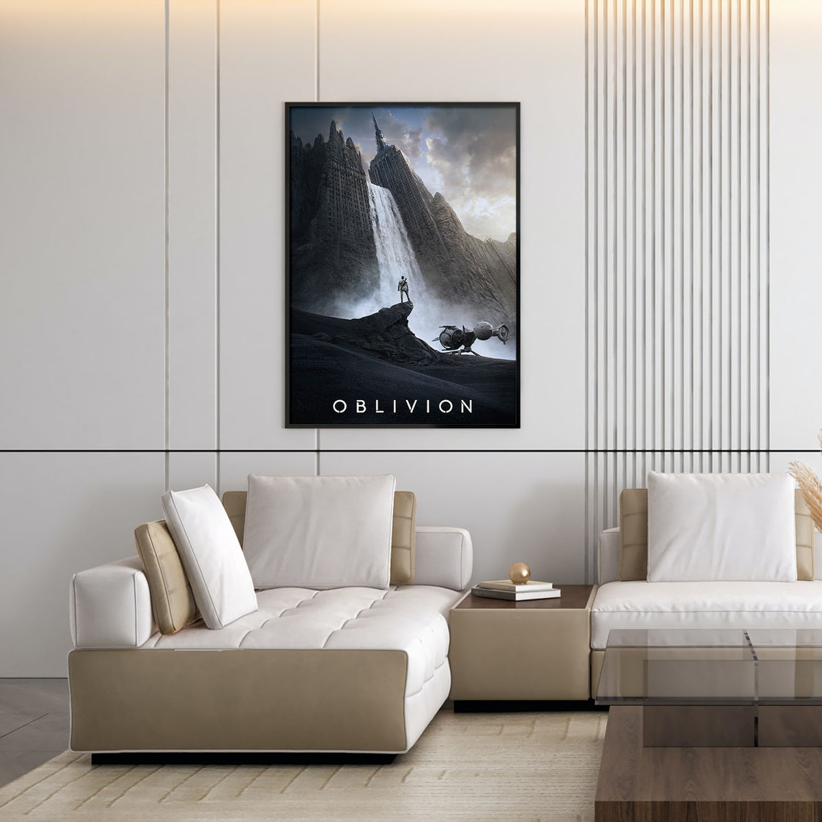 Flex Designs Poster Oblivion Theatrical 11 x 17" Home Goods - Movie 2013 Movie Poster
