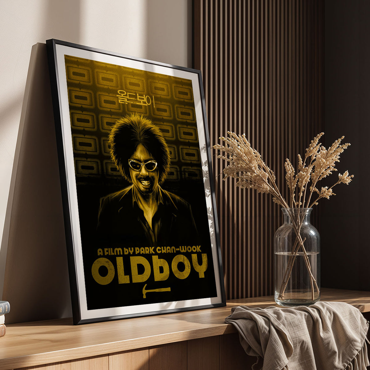 Flex Designs Poster Oldboy 11 x 17" Home Goods - Movie 2003 Movie Poster