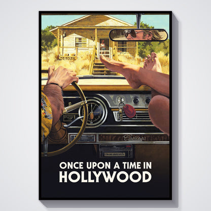 Flex Designs Poster Once Upon a Time in Hollywood Theatrical 11 x 17" Home Goods - Movie 2019 Movie Poster