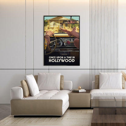 Flex Designs Poster Once Upon a Time in Hollywood Theatrical 11 x 17" Home Goods - Movie 2019 Movie Poster
