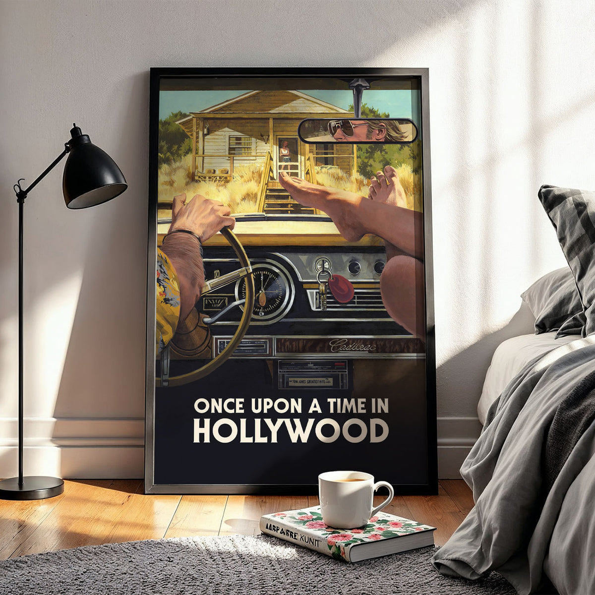 Flex Designs Poster Once Upon a Time in Hollywood Theatrical 11 x 17" Home Goods - Movie 2019 Movie Poster