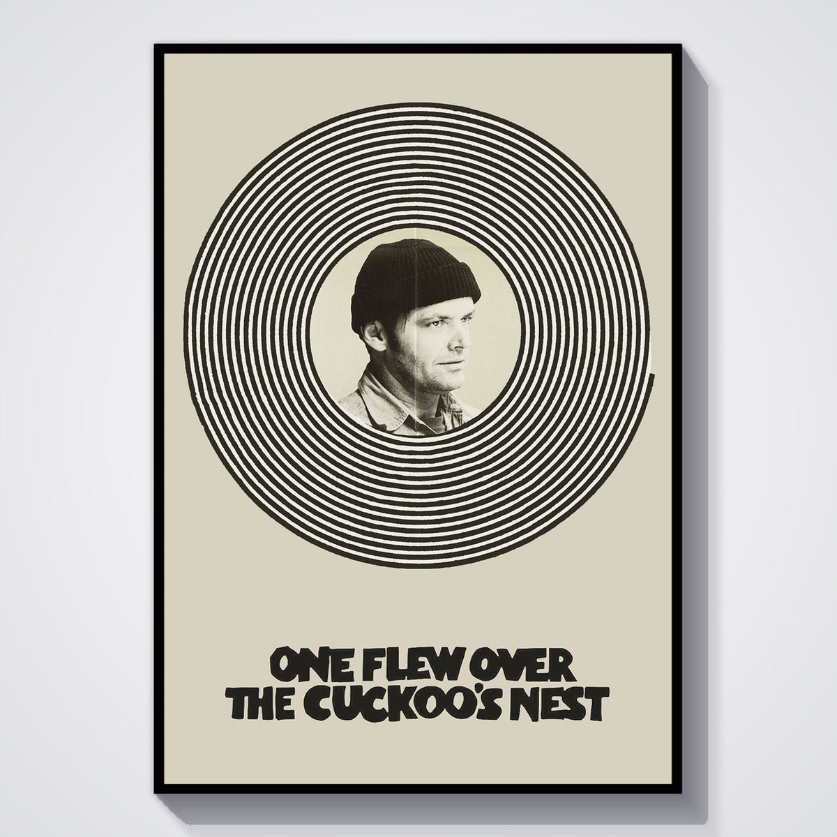 Flex Designs Poster One Flew Over the Cuckoos Nest 11 x 17" Home Goods - Movie 1975 Movie Poster