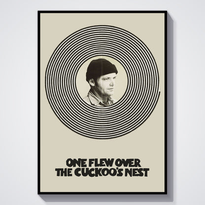Flex Designs Poster One Flew Over the Cuckoos Nest 11 x 17" Home Goods - Movie 1975 Movie Poster