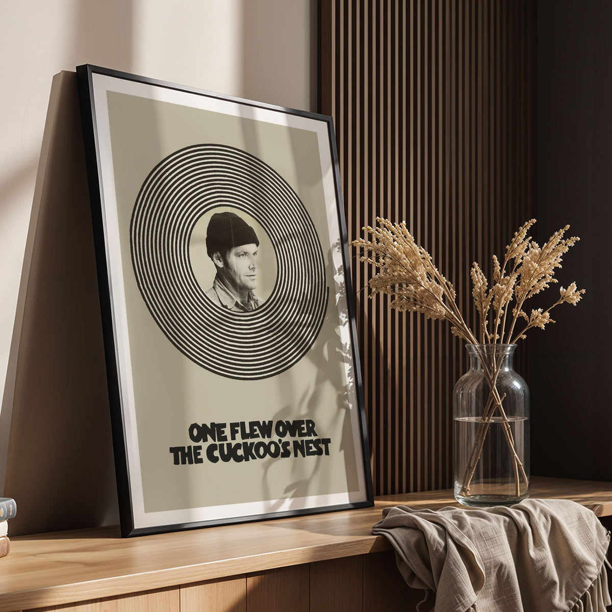 Flex Designs Poster One Flew Over the Cuckoos Nest 11 x 17" Home Goods - Movie 1975 Movie Poster