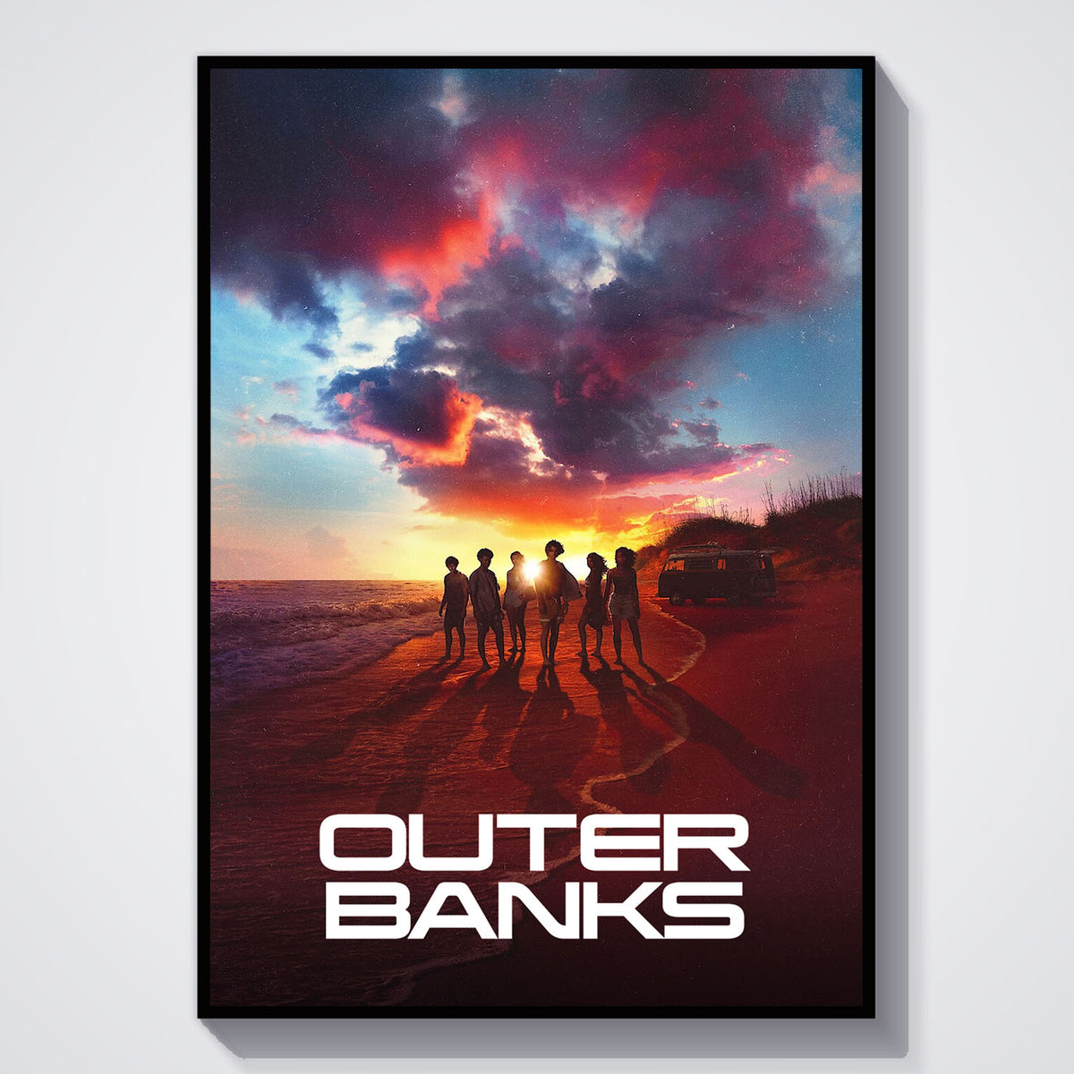 Flex Designs Poster Outer Banks 11 x 17" Home Goods - TV Show 2020 TV Show Poster