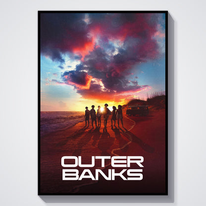 Flex Designs Poster Outer Banks 11 x 17" Home Goods - TV Show 2020 TV Show Poster