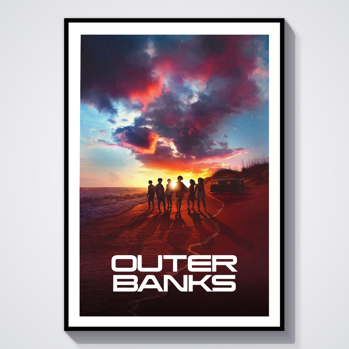 Flex Designs Poster Outer Banks 5 x 7" Home Goods - TV Show 2020 TV Show Poster
