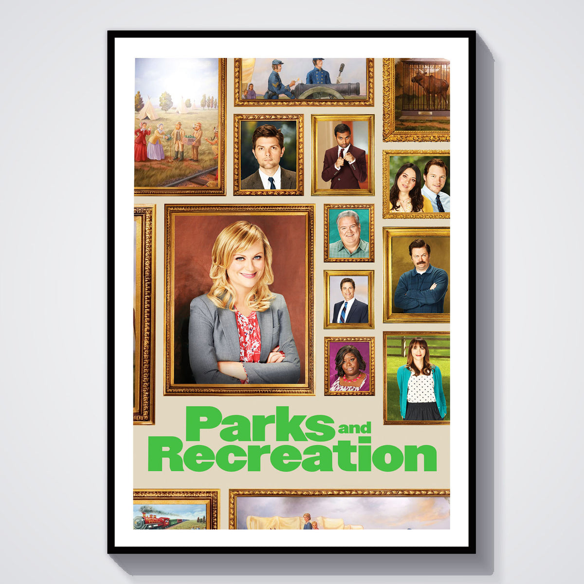 Flex Designs Poster Parks and Recreation 5 x 7" Home Goods - TV Show 2009 TV Show Poster