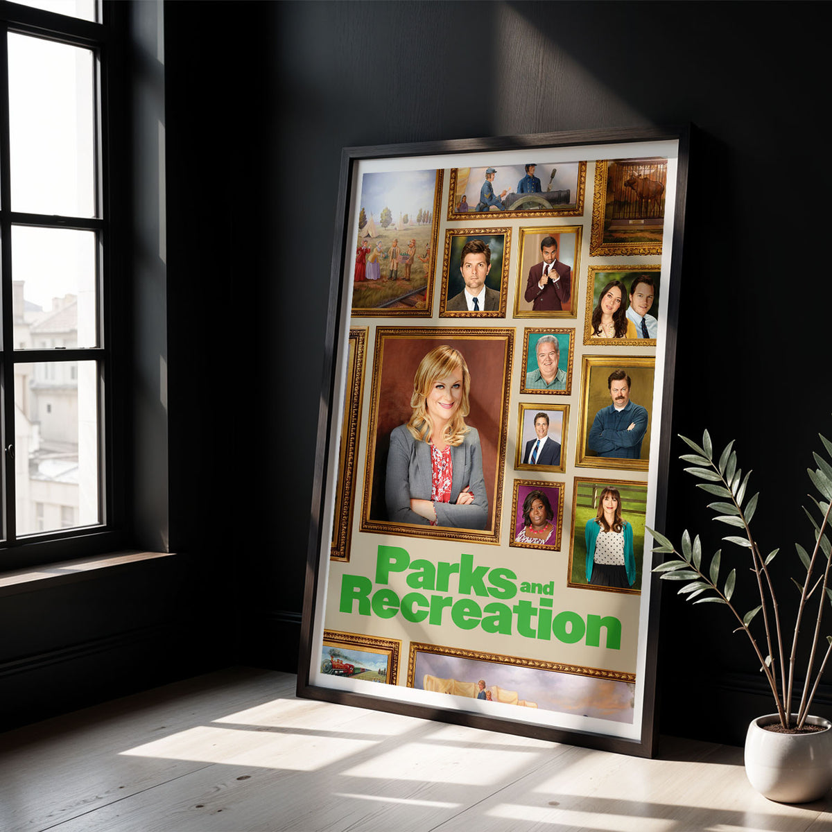 Flex Designs Poster Parks and Recreation 5 x 7" Home Goods - TV Show 2009 TV Show Poster