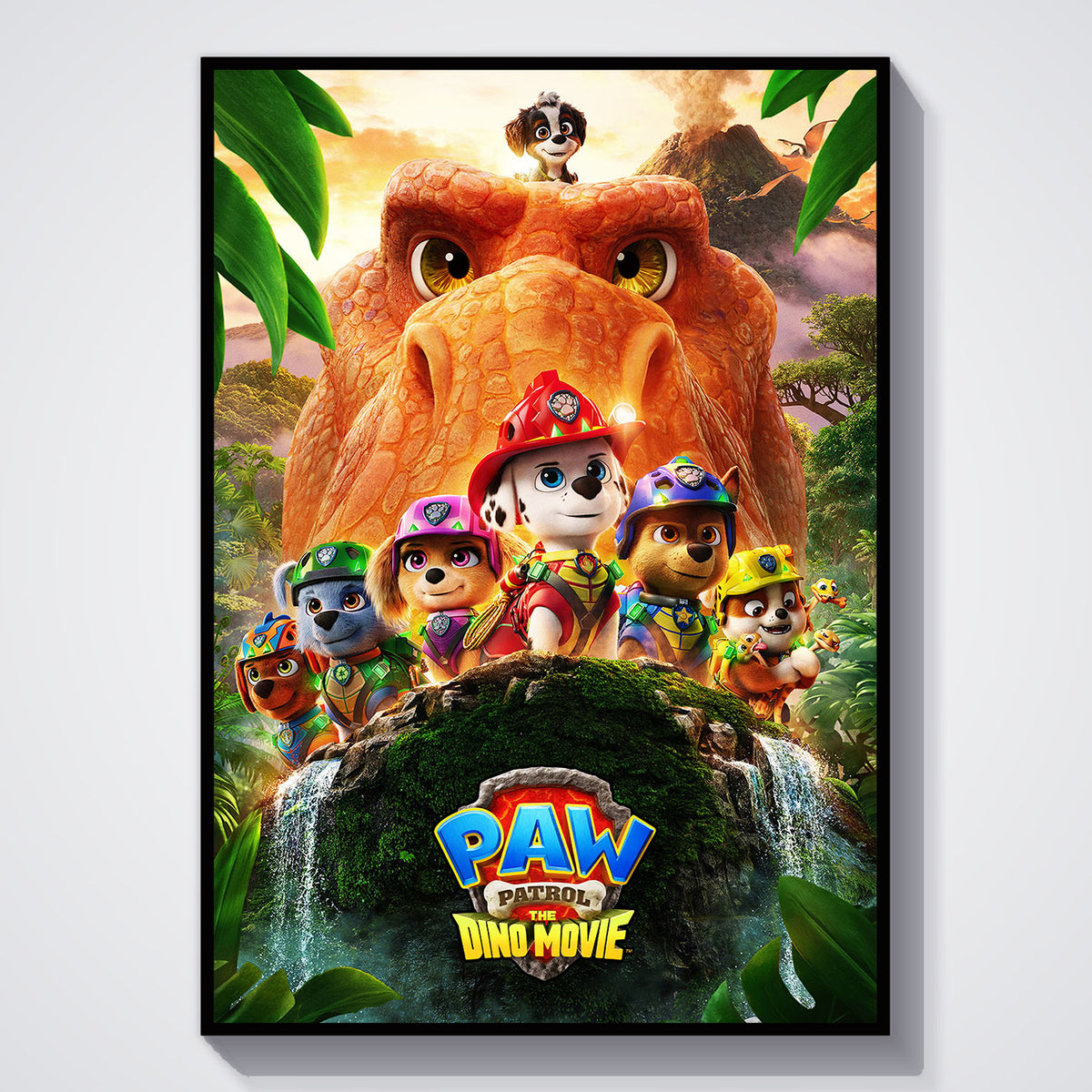 Flex Designs Poster PAW Patrol The Dino Movie 11 x 17" Home Goods - Movie 2026 Movie Poster