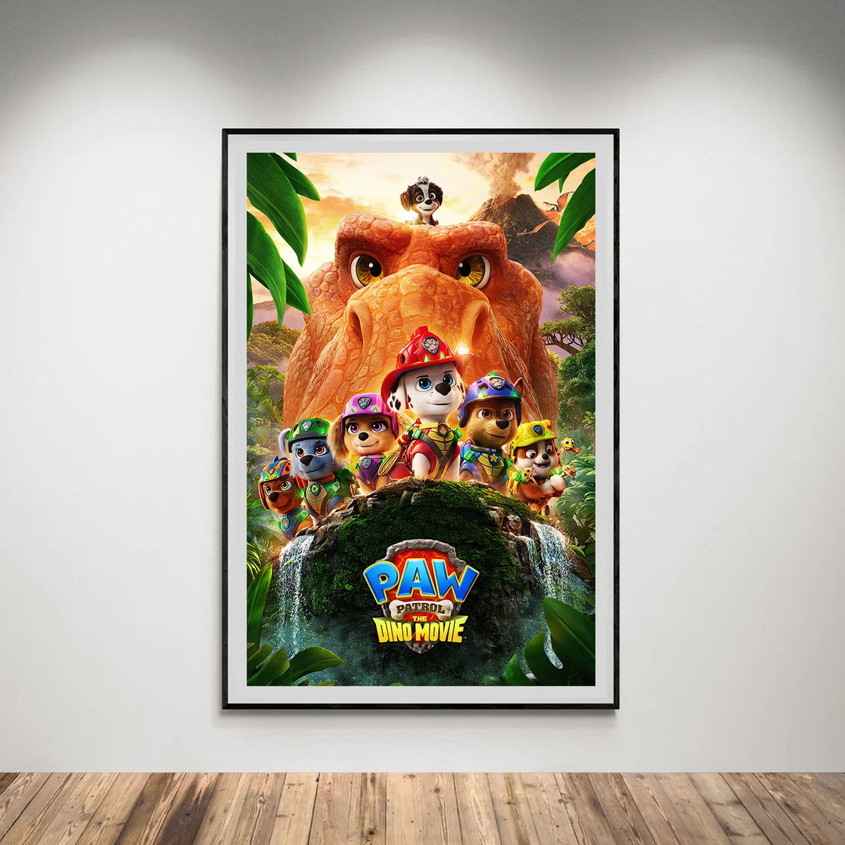 Flex Designs Poster PAW Patrol The Dino Movie 5 x 7" Home Goods - Movie 2026 Movie Poster