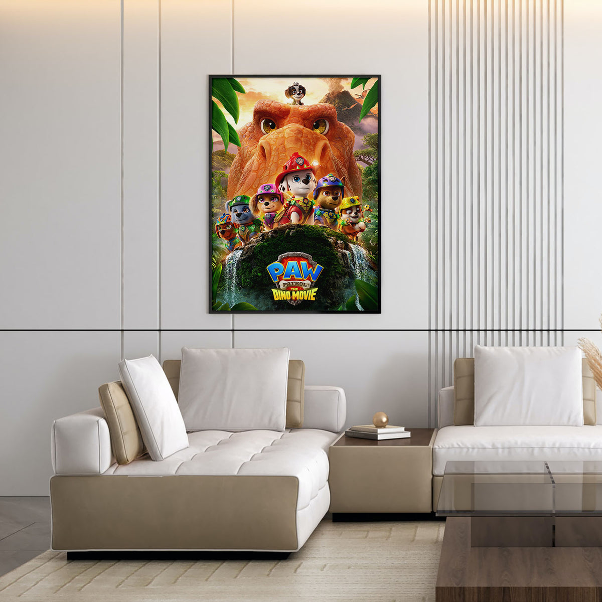 Flex Designs Poster PAW Patrol The Dino Movie 11 x 17" Home Goods - Movie 2026 Movie Poster