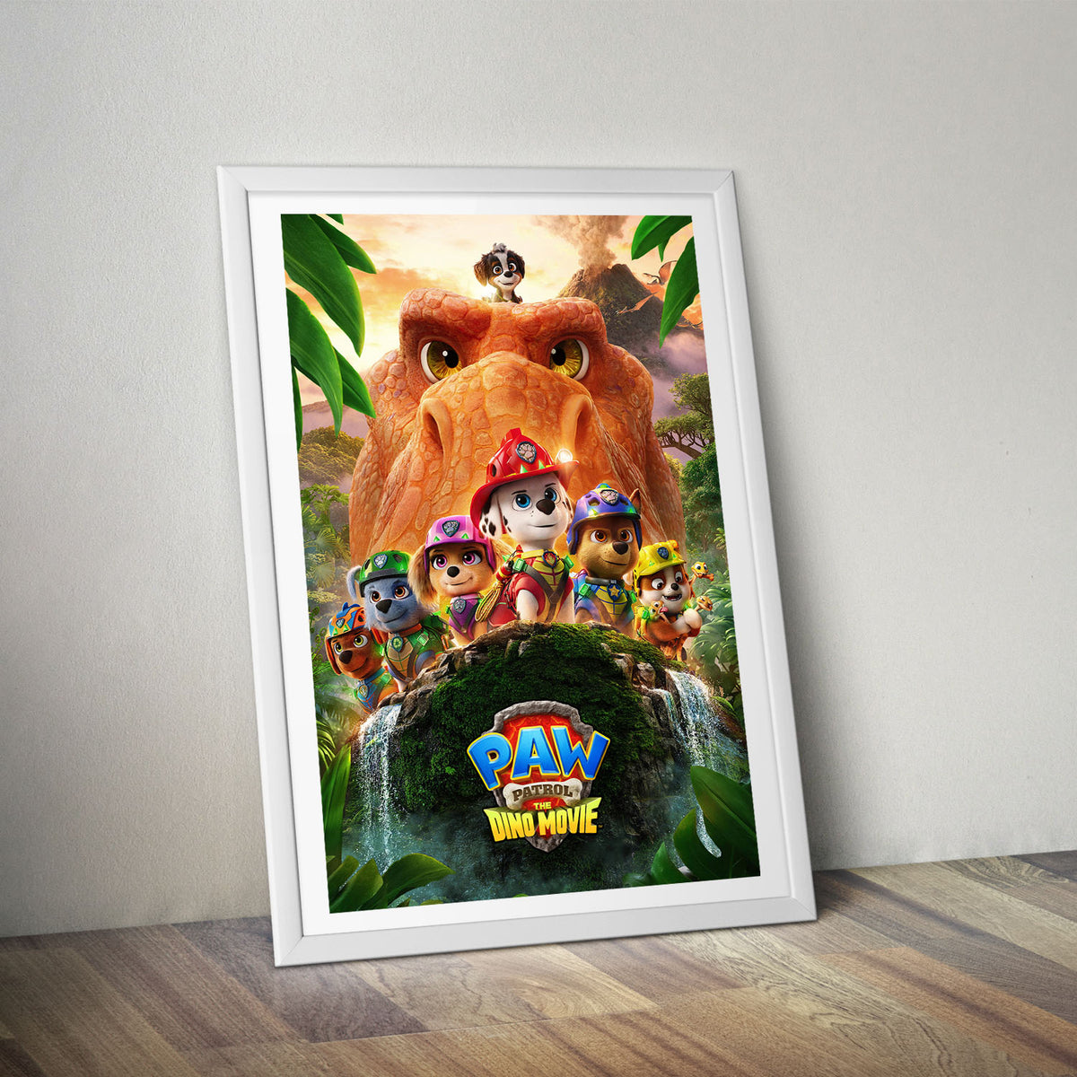 Flex Designs Poster PAW Patrol The Dino Movie 5 x 7" Home Goods - Movie 2026 Movie Poster