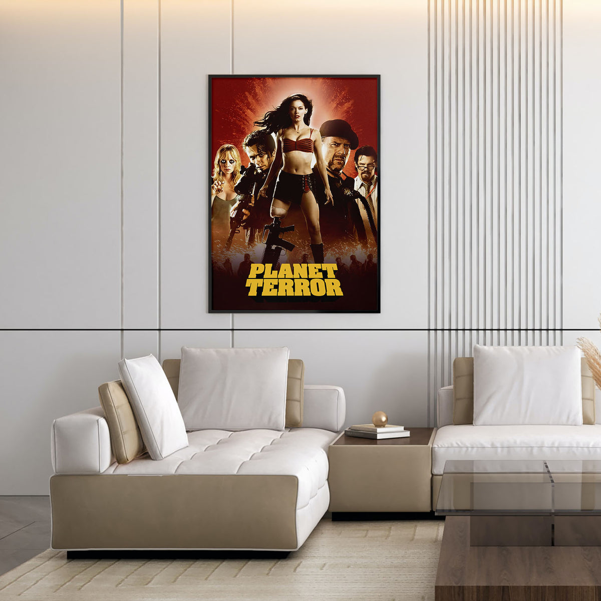 Flex Designs Poster Planet Terror 11 x 17" Home Goods - Movie 2007 Movie Poster