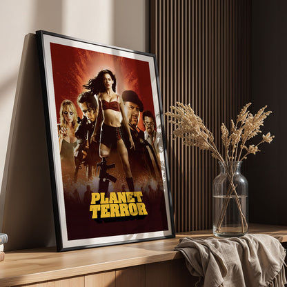 Flex Designs Poster Planet Terror 11 x 17" Home Goods - Movie 2007 Movie Poster