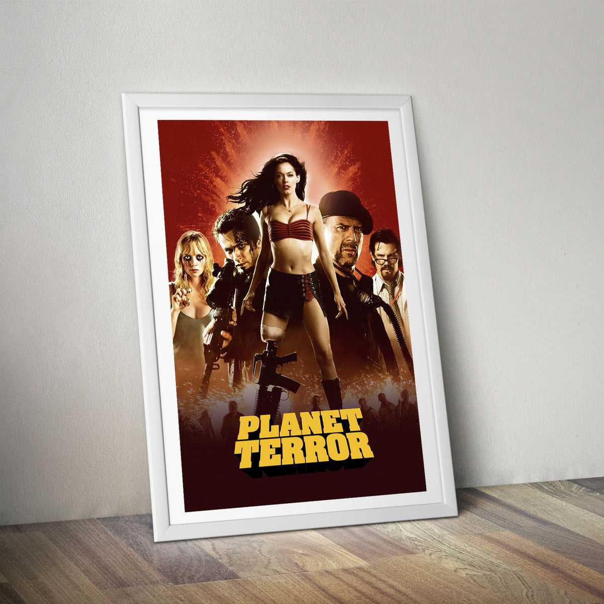 Flex Designs Poster Planet Terror 5 x 7" Home Goods - Movie 2007 Movie Poster