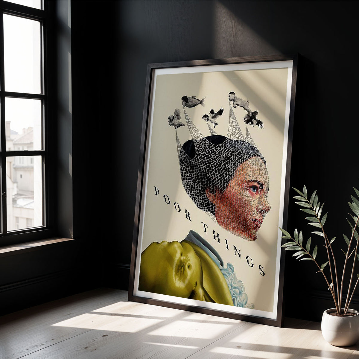 Flex Designs Poster Poor Things Sketch 5 x 7" Home Goods - Movie 2023 Movie Poster