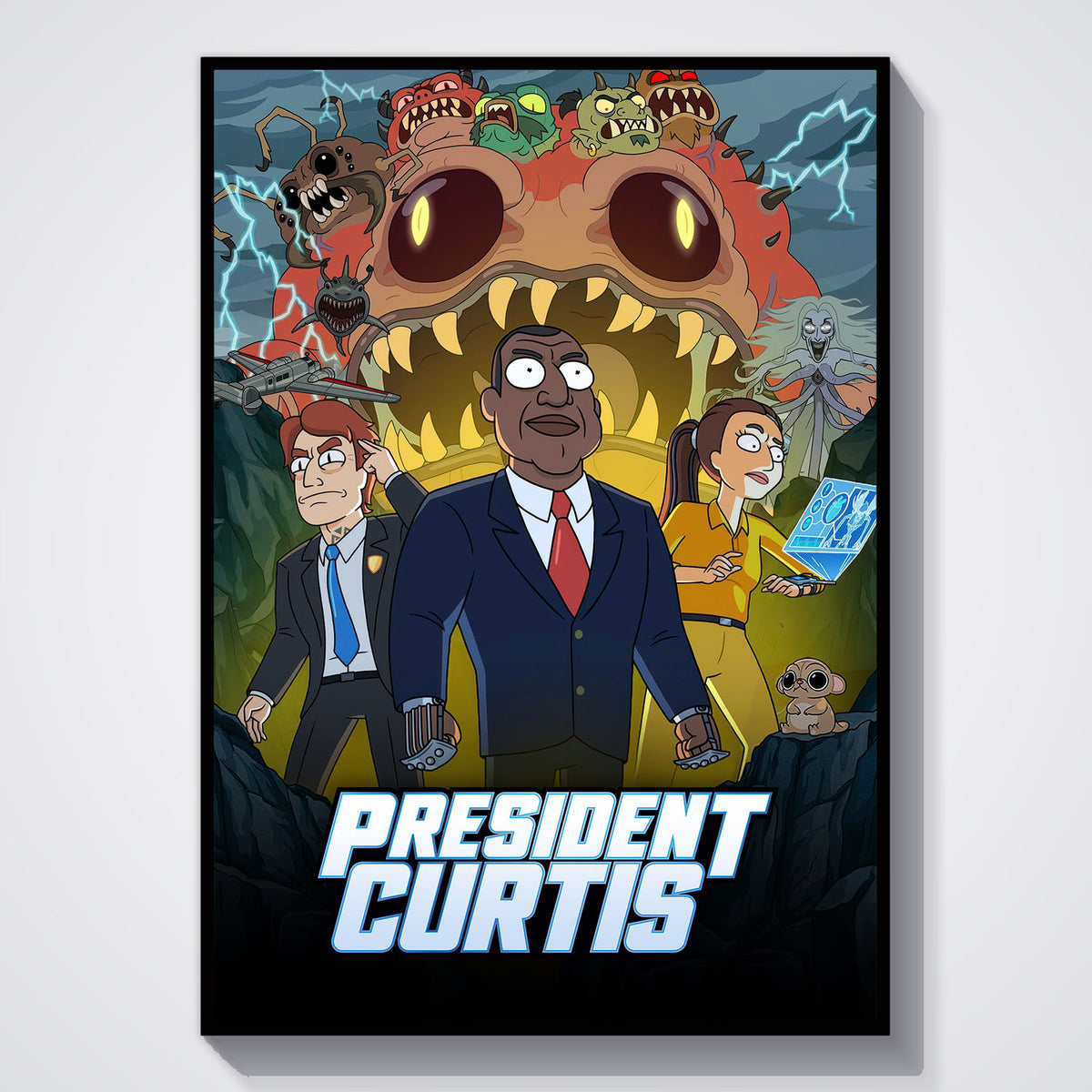 Flex Designs Poster President Curtis 11 x 17" Home Goods - TV Show 2026 TV Show Poster