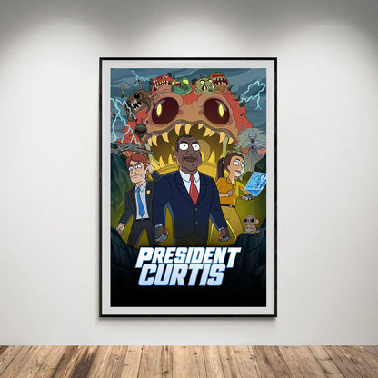 Flex Designs Poster President Curtis 5 x 7" Home Goods - TV Show 2026 TV Show Poster