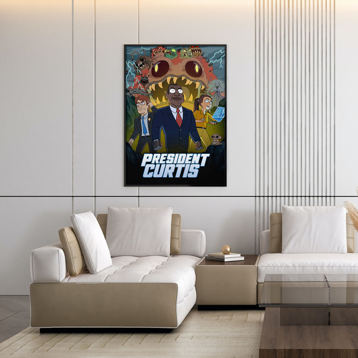 Flex Designs Poster President Curtis 11 x 17" Home Goods - TV Show 2026 TV Show Poster