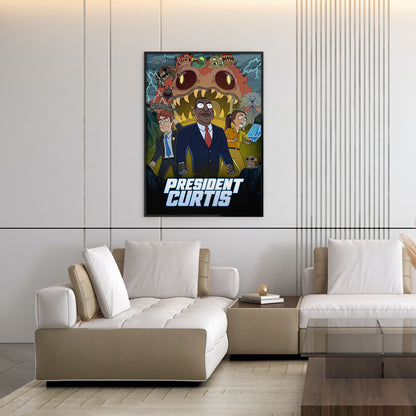 Flex Designs Poster President Curtis 11 x 17" Home Goods - TV Show 2026 TV Show Poster