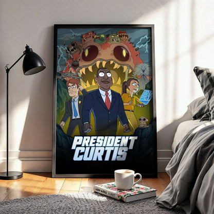 Flex Designs Poster President Curtis 11 x 17" Home Goods - TV Show 2026 TV Show Poster