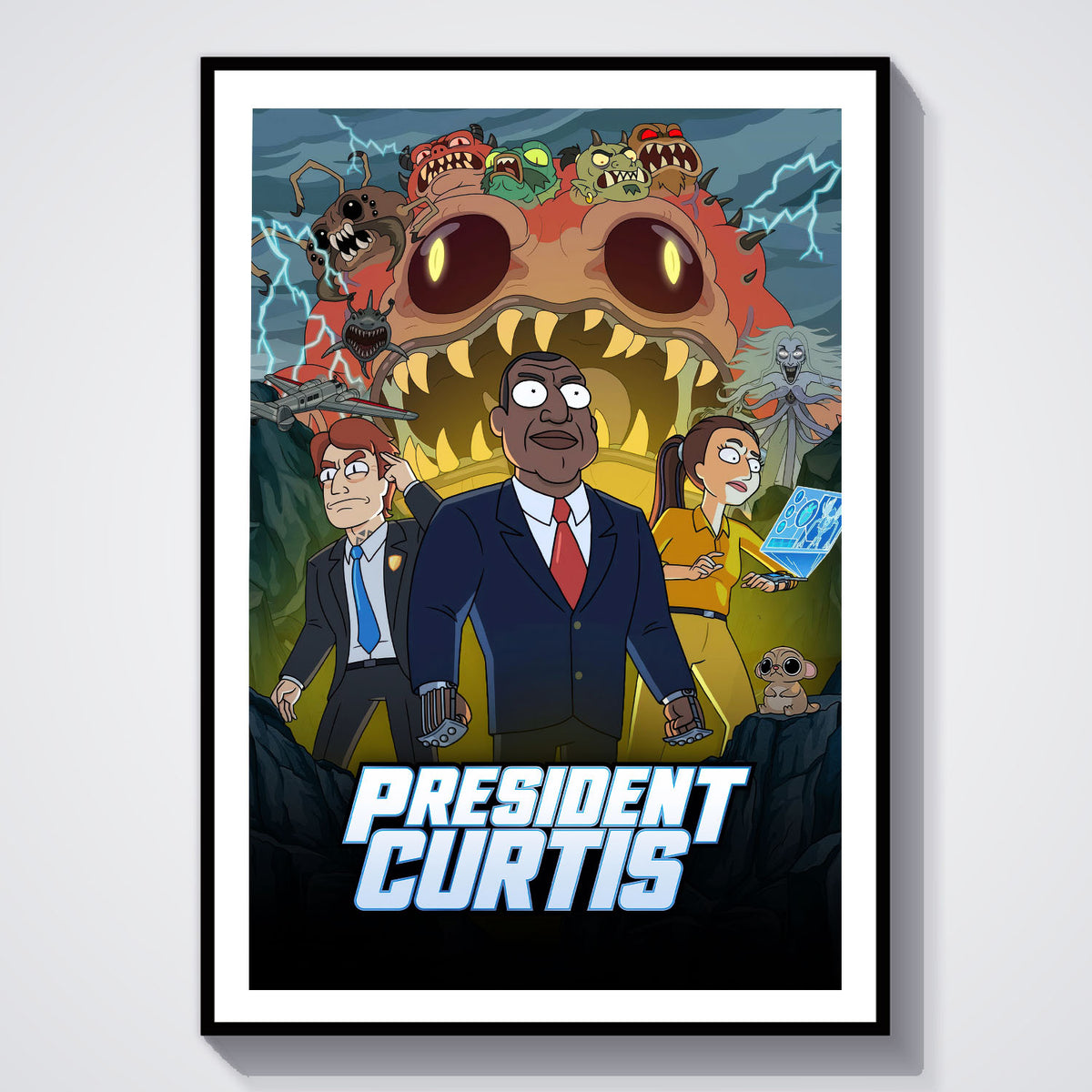 Flex Designs Poster President Curtis 5 x 7" Home Goods - TV Show 2026 TV Show Poster