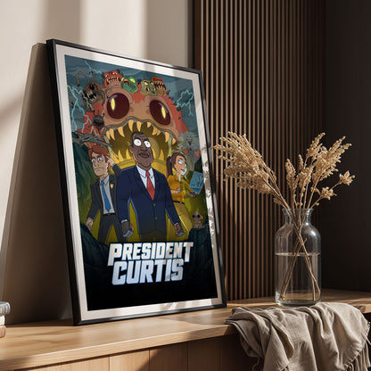 Flex Designs Poster President Curtis 11 x 17" Home Goods - TV Show 2026 TV Show Poster