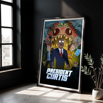 Flex Designs Poster President Curtis 5 x 7" Home Goods - TV Show 2026 TV Show Poster