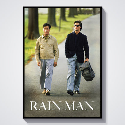 Flex Designs Poster Rain Man 11 x 17" Home Goods - Movie 1988 Movie Poster