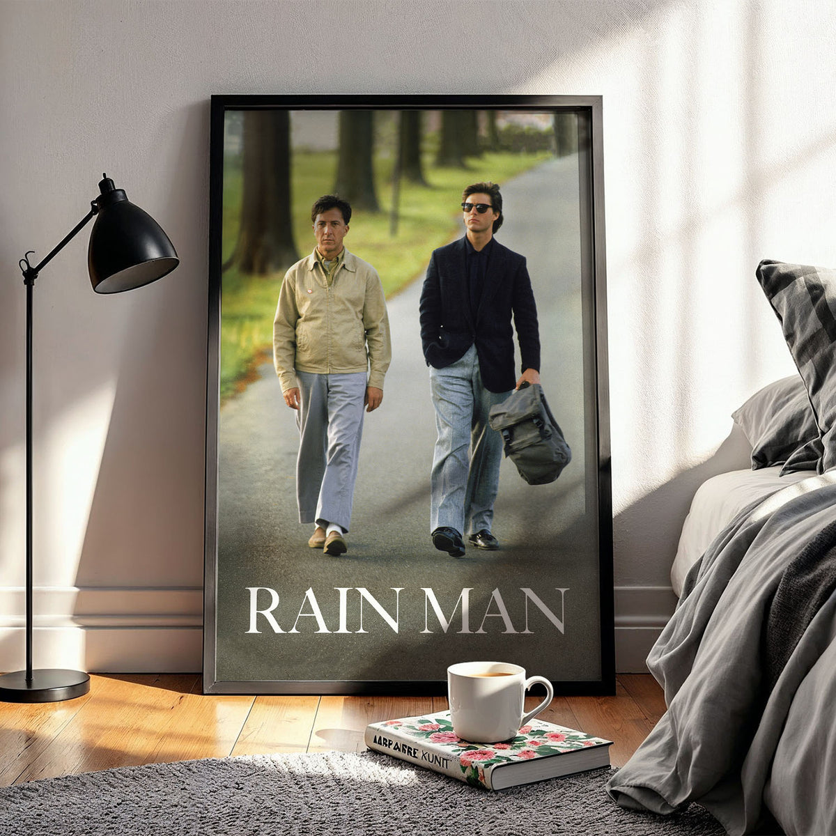 Flex Designs Poster Rain Man 11 x 17" Home Goods - Movie 1988 Movie Poster