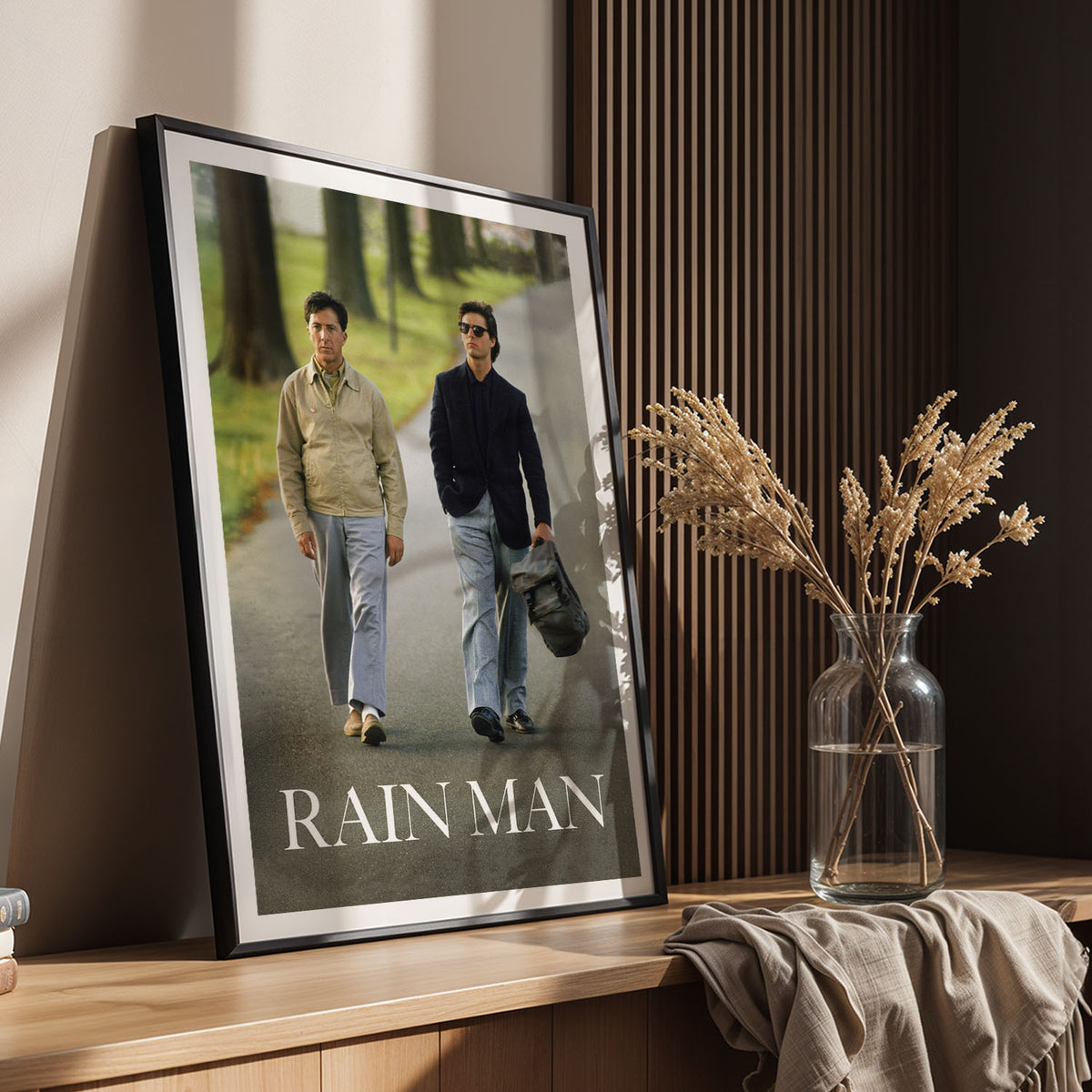Flex Designs Poster Rain Man 11 x 17" Home Goods - Movie 1988 Movie Poster