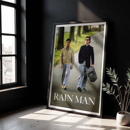Flex Designs Poster Rain Man 5 x 7" Home Goods - Movie 1988 Movie Poster